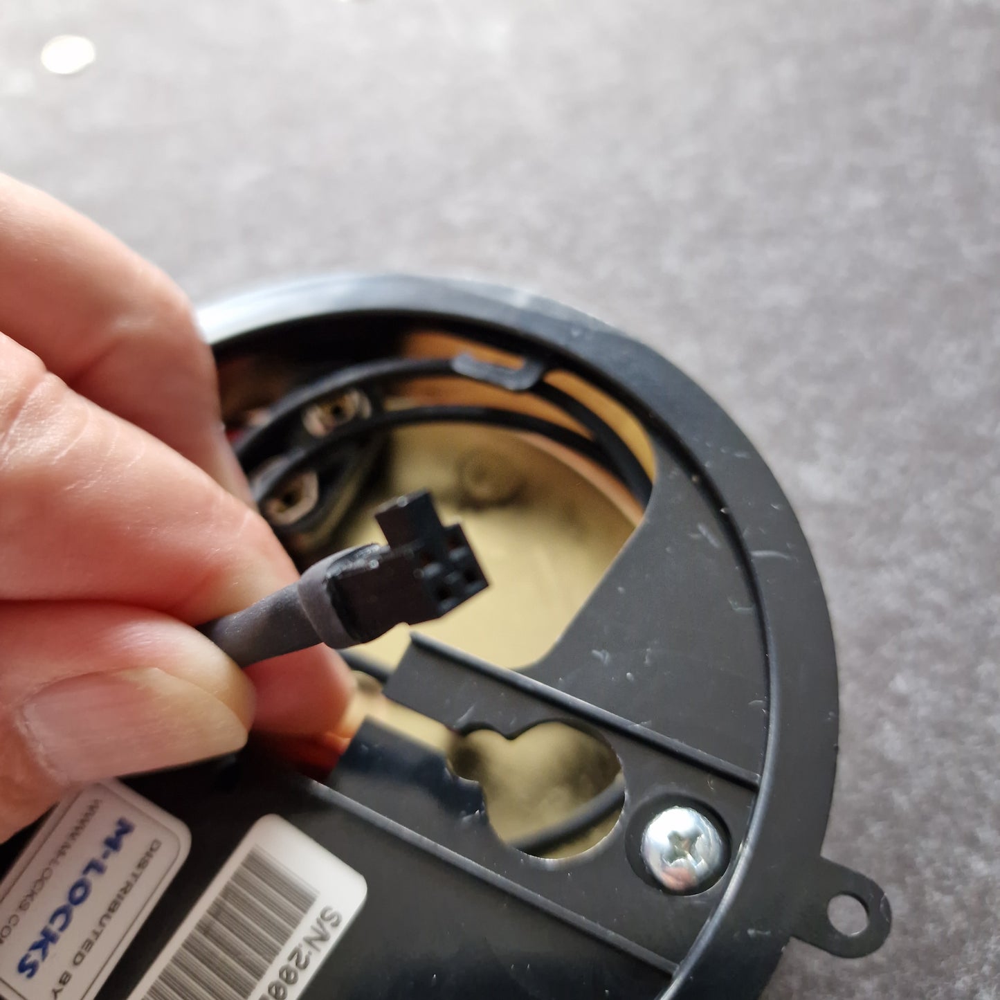 LETZTE CHANCE Tastatur Eingabeeinheit für Elektronikschloß wie LG 3710, vergoldet in 24k