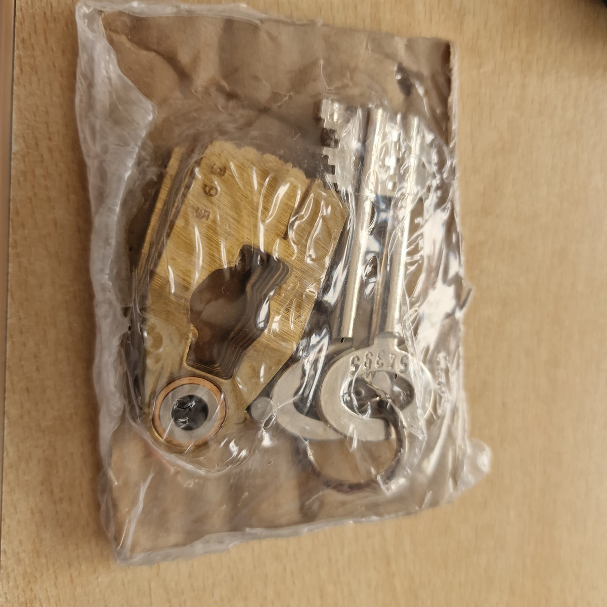 LETZTE CHANCE Original Kromer Novum Zuhaltungssatz Schließsatz NEU & OVP incl. 2 Schlüssel 65mm