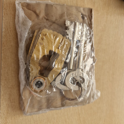 LETZTE CHANCE Original Kromer Novum Zuhaltungssatz Schließsatz NEU & OVP incl. 2 Schlüssel 65mm