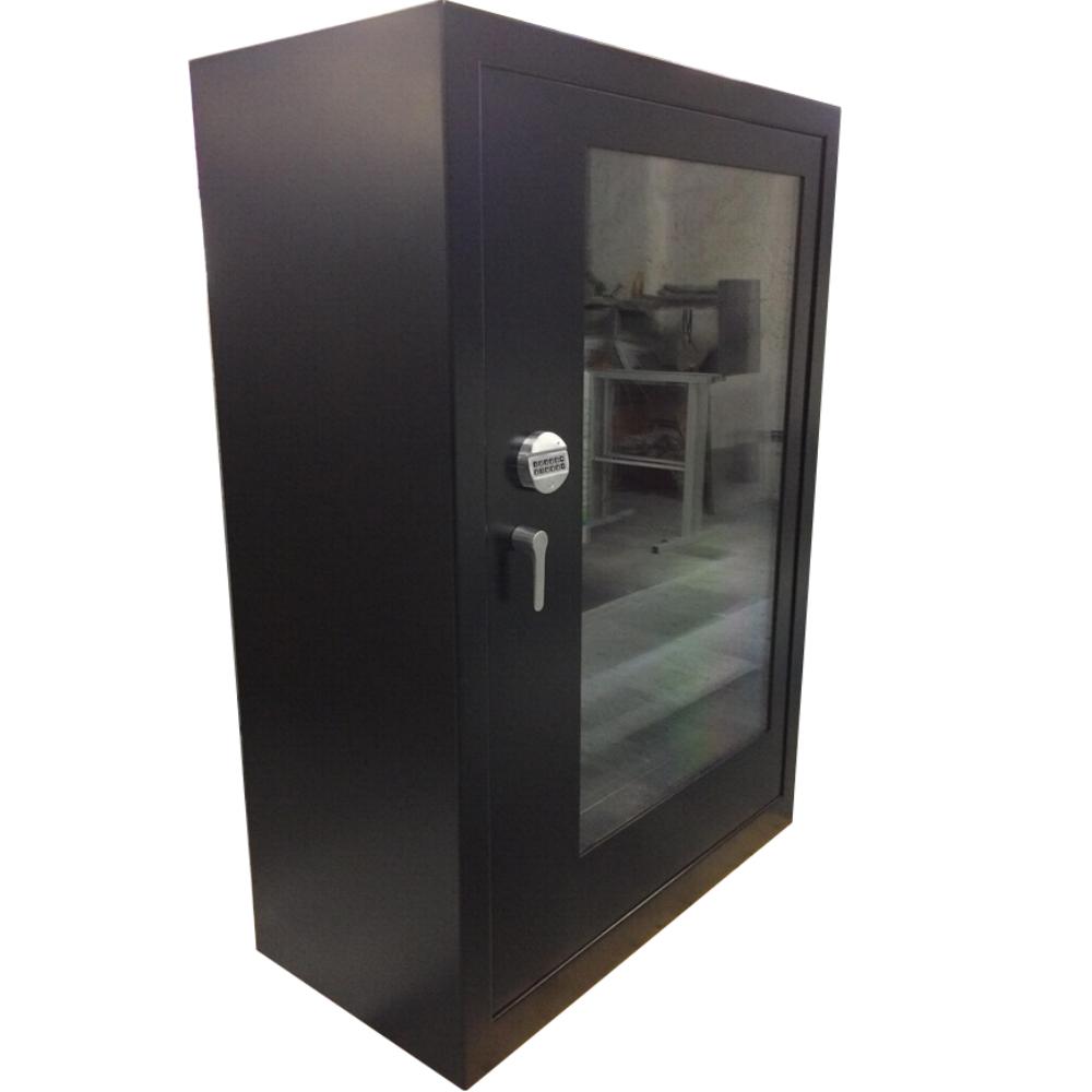 Glaswaffenschrank frontale Tür verglast