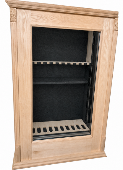 Holz Vitrine Glas Waffenschrank FISCHoTTER 