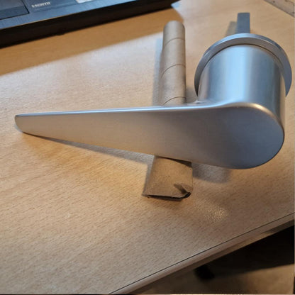 LETZTE CHANCE neuer Mauer Aluminium Tresorgriff TALOS mit Anschraubrosette, 11mm Vierkant