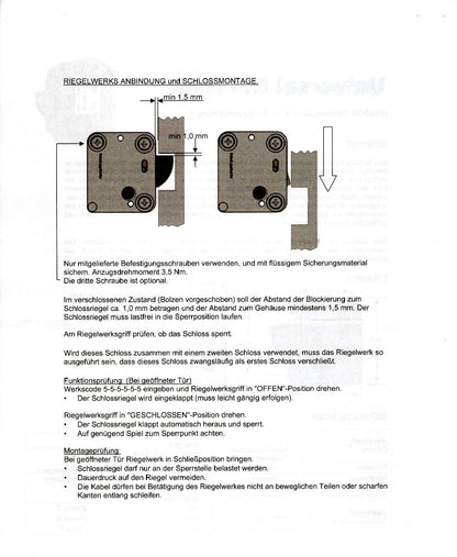 Einbauanleitung Universal Rotobolt UR40-20 Seite 2