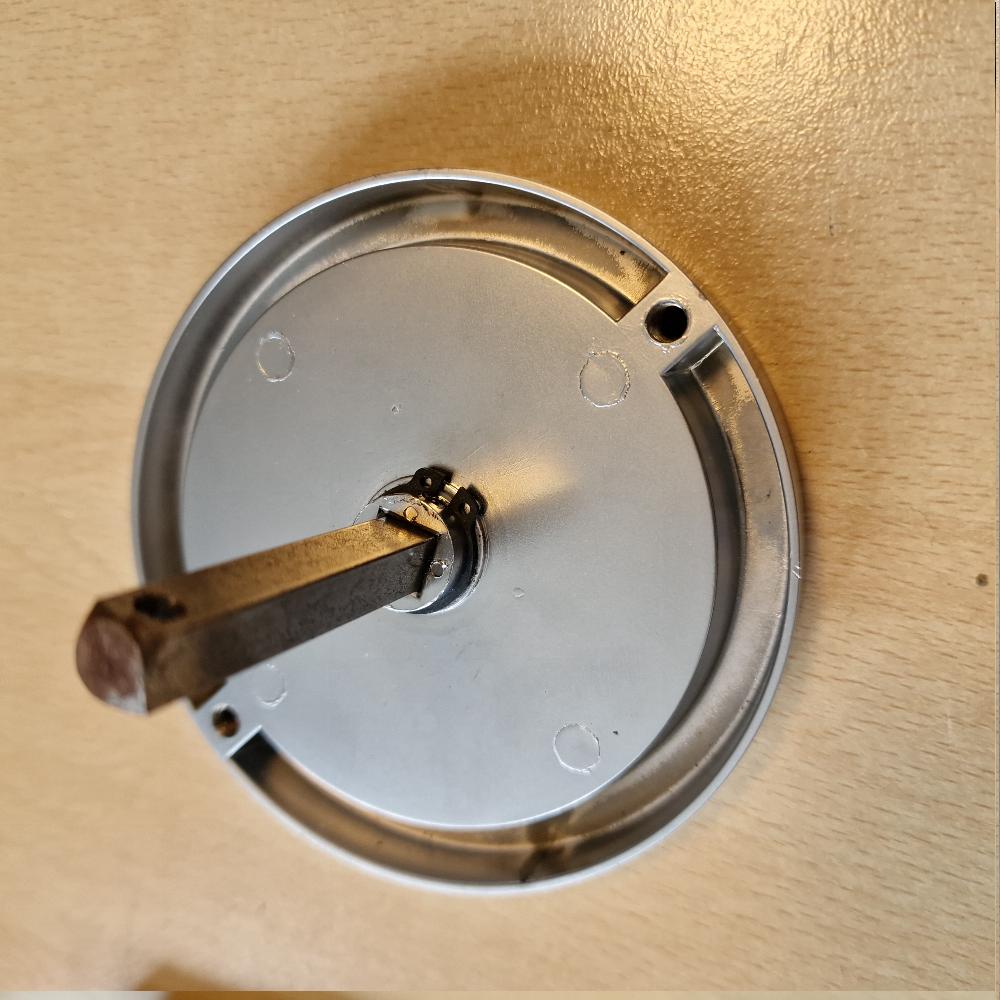 LETZTE CHANCE neuer Stückrad Aluminium Tresorgriff Klappgriff 8mm Vierkant