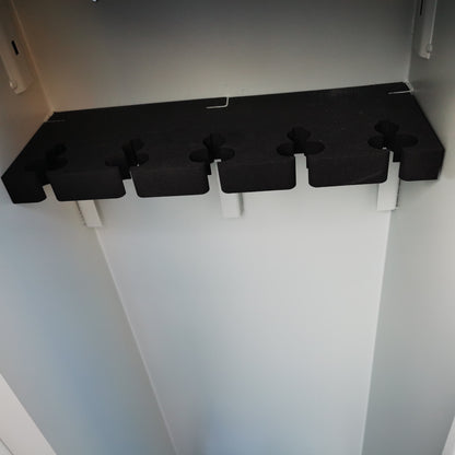 Waffenschrank Shooter Schaumblock Waffenhalter für 5 Langwaffen
